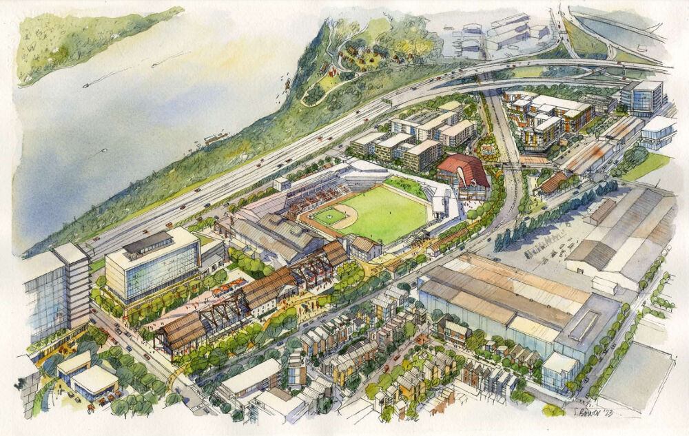 UPDATE: Hamilton Co. Commissioners approve funding resolution for Lookouts stadium project